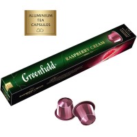Капсулы для кофемашин Greenfield Raspberry Cream, 10 шт. по 2,5 г