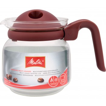 Чайник заварочный 0.75 л (в упаковке 4 шт. разных цветов), стекло, Melitta