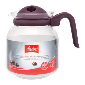 Чайник заварочный 1.5 л (в упаковке 4 шт. разных цветов), стекло, Melitta