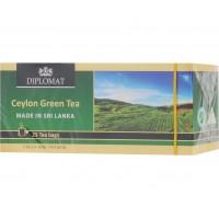 Чай зеленый классический Green Tea Classic Blend, 25 пакетиков, DIPLOMAT
