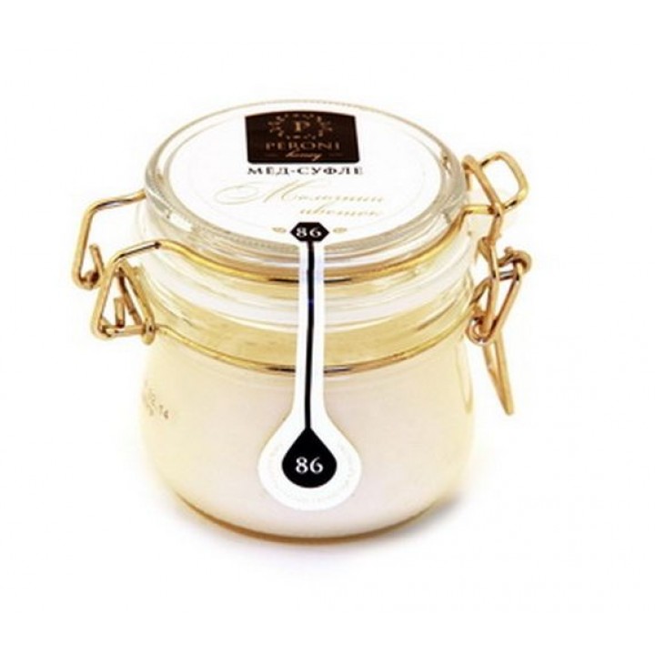 Мед-суфле "Молочный цветок", 210 г, Peroni Honey