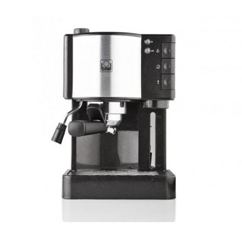Кофеварка ES 35 19 Bar, черно-серебристая, ABS-пластик, BRIEL