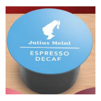 Кофе в капсулах "Эспрессо Декаф" системы Lavazza Blue, без кофеина, 8,2 г, Julius Meinl