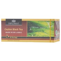 Чай черный классический Black Tea Classic Blend, 25 пакетиков, DIPLOMAT