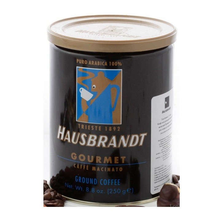 Кофе молотый Gourmet (Гурмэ), ж/б 250 г, Hausbrandt