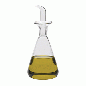 Бутылка для масла и уксуса, 250 мл, D8.5 см,H=20 см, прозрачная, стекло, Trendglas