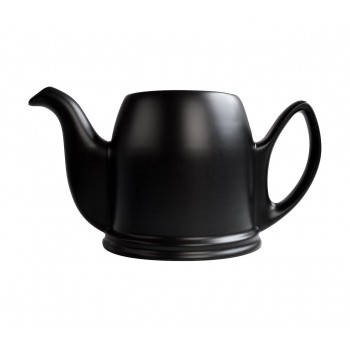 Чайник заварочный на 8 чашек без крышки, 1500 мл, фарфор, черный, серия SALAM, Guy Degrenne