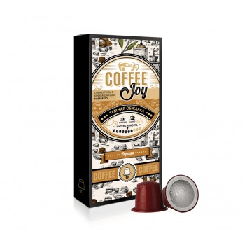 Кофе в капсулах CJ Корица, 85% Арабика / 15% Робуста, 10 шт., Coffee Joy