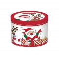 Кружка "Дед Мороз с оленем" в подарочной упаковке" 350 мл, красная, Easy Life