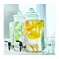 Лимонадник (диспенсер для напитков), 7 л, d17.2 см, прозрачный, стекло, серия Farmhouse, Libbey