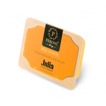 Мёд-суфле MINI "Сицилийский апельсин" в картонной обечайке, 2х25мл, Peroni Honey