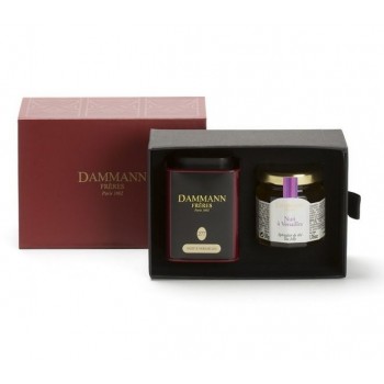 Набор Трианон «TRIANON» в подарочной упаковке: 1 банка чая 30г + чайное желе 50г, Dammann