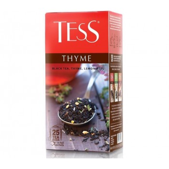 Чай черный Thyme, 25 пакетиков, Tess