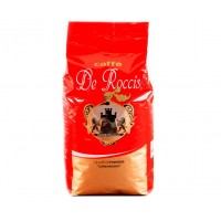 Кофе в зернах Rossa Cremoso, пакет 1 кг, De Roccis