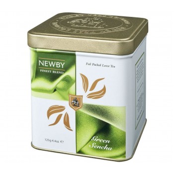 Чай зеленый Зеленая Сенча Классик, ж/б 125 г, Newby