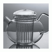 Фильтр для чайника, D6.4 см, H10 см, B8.5 см, прозрачный, пластик, Trendglas