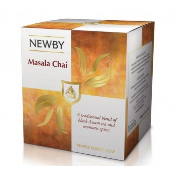 Чай черный Масала чай, картонная упаковка 100 г, Newby