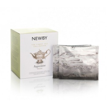 Чай травяной Мята перечная, 15 пирамидок, Newby