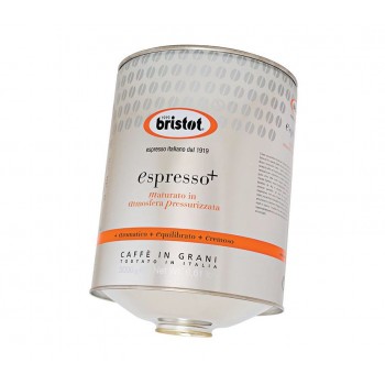 Кофе в зернах Espresso plus, 2 кг, ж/б, Bristot