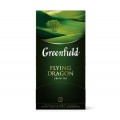 Чай зеленый Flying Dragon, 25 пакетиков, Greenfield