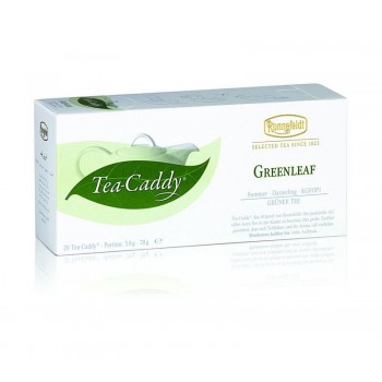Чай зеленый для чайника Tea-Caddy Гринлиф, 20 шт. х 3.9 г, Ronnefeldt