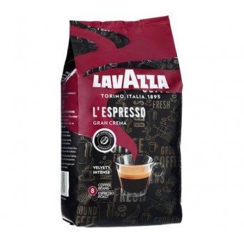 Кофе в зернах Gran Crema Espresso, пакет 1 кг, Lavazza