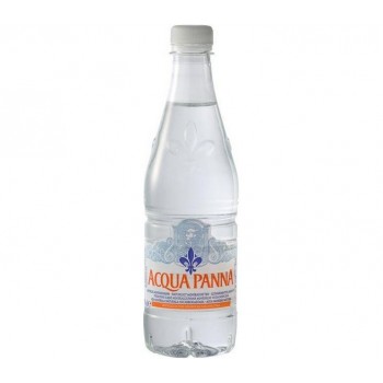 Вода минеральная, 0.5 л, негазированная, пэт, упаковка 24 шт., Acqua Panna