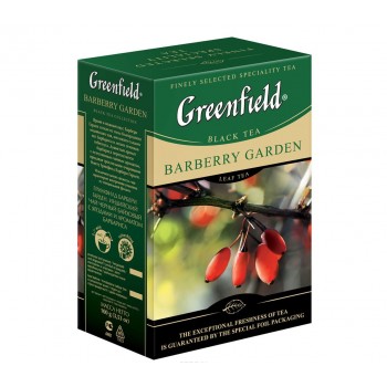 Чай черный листовой Barberry Garden, 100 г, Greenfield