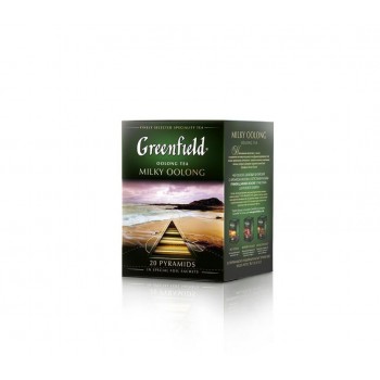 Чай зеленый Milky Oolong, 20 пирамидок, Greenfield