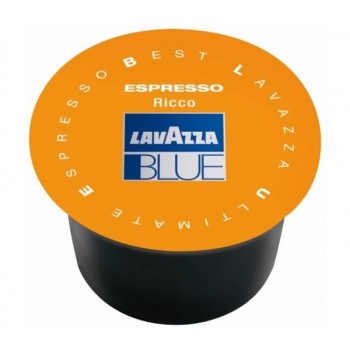 Кофе молотый в капсулах BLUE Espresso Ricco, Lavazza