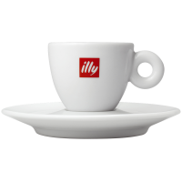 Чашка кофейная с логотипом illy, 120 мл, Illy