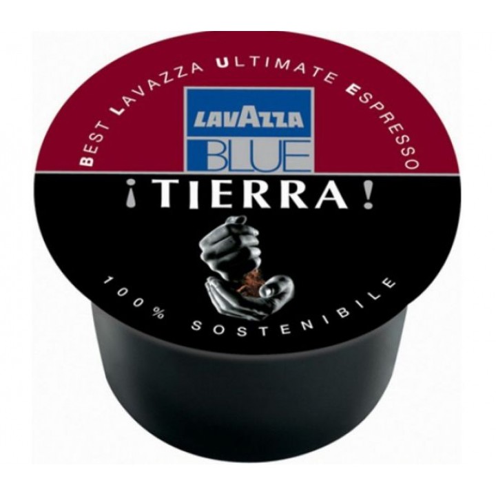 Кофе молотый в капсулах BLUE Espresso Tierra, Lavazza