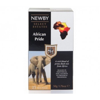 Чай черный Африканская гордость, 25 пакетиков, Newby