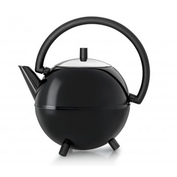 Заварочный чайник Duet Saturn, 1.2 л, черный, нержавеющая сталь, Bredemeijer