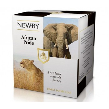 Чай черный Африканская гордость, картонная упаковка 100 г, Newby
