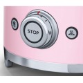 Тостер на 2 ломтика TSF01PKEU, розовый, нержавеющая сталь, серия Стиль 50-х г.г., Smeg