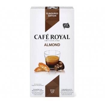 Кофе в капсулах Almond(для Nespresso), 10 шт., Cafe Royal