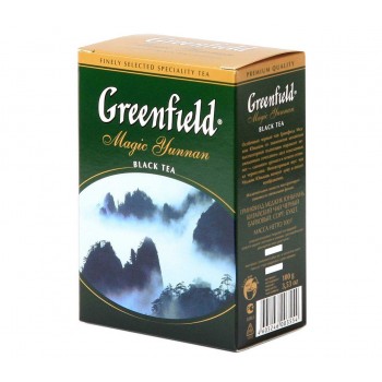 Чай черный листовой Magic Yunnan, 100 г, Greenfield