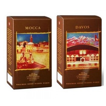 Подарочный набор кофе Мокка (молотый) + Давос (молотый), 2 х 250 г, Badilatti