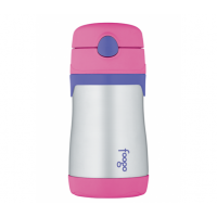 Бутылочка-непроливайка с вакуумной изоляцией Foogo 0,29 л, розовая,  Thermos
