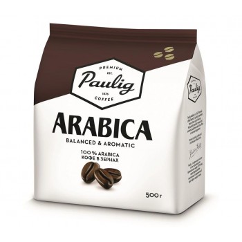 Кофе в зернах Arabica, 500 г, Paulig