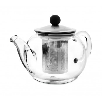 Чайник для кипячения и заваривания, стеклянный с фильтром 950 мл, 622309, серия Kristall, Ibili