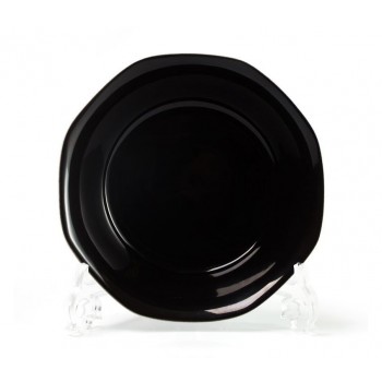 Салатник 18 см, черный, фарфор, коллекция Putoisage noir, La Maree