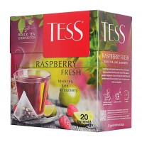 Чай черный Raspberry Fresh, 20 пирамидок, Tess