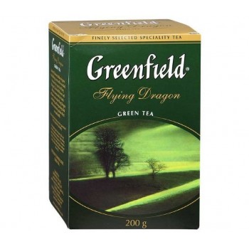 Чай зеленый листовой Flying Dragon, 200 г, Greenfield