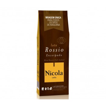 Кофе молотый ROSSIO, пакет 250 г, Nicola