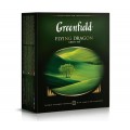 Чай зеленый Flying Dragon, 100 пакетиков, Greenfield