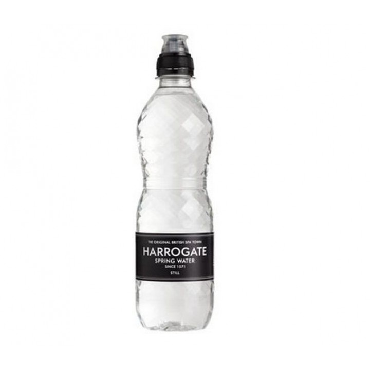 Минеральная вода Харрогейт Спа спорт, 0.5 л, негазированная, пэт, упаковка 24 шт., Harrogate Spa
