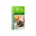 Чай зеленый Flirt с клубникой, 25 пакетиков, Tess