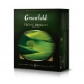 Чай зеленый Flying Dragon, 100 пакетиков, Greenfield